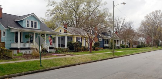 street houses neighborhood
