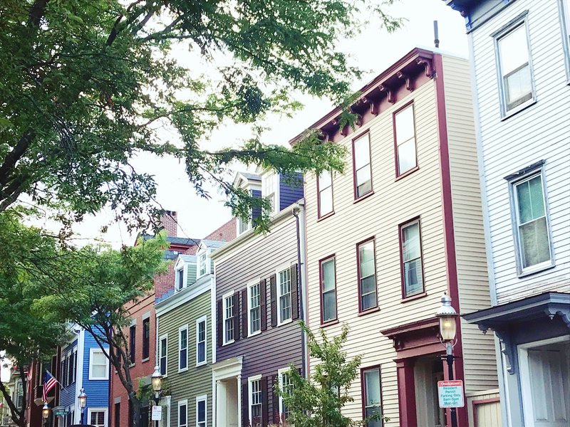 townhouses neighborhood city