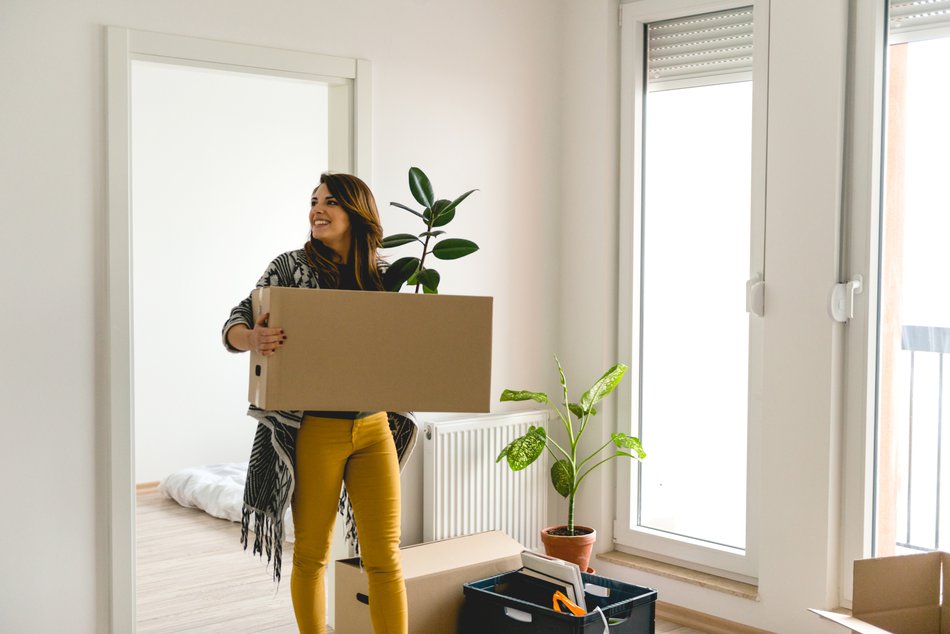 woman moving