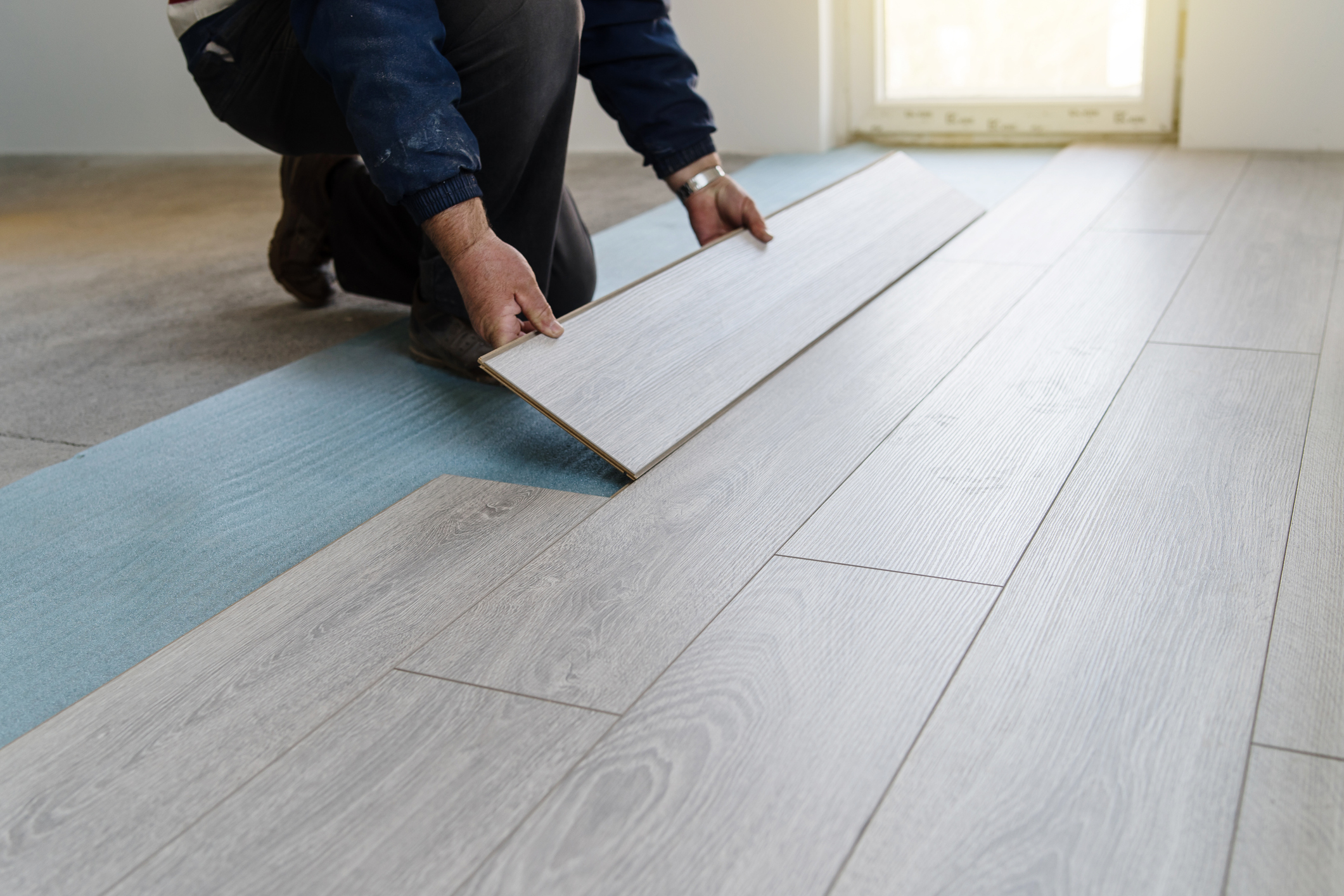 And Easy Temporary Flooring Ideas, Laminate Flooring Over Foam Board