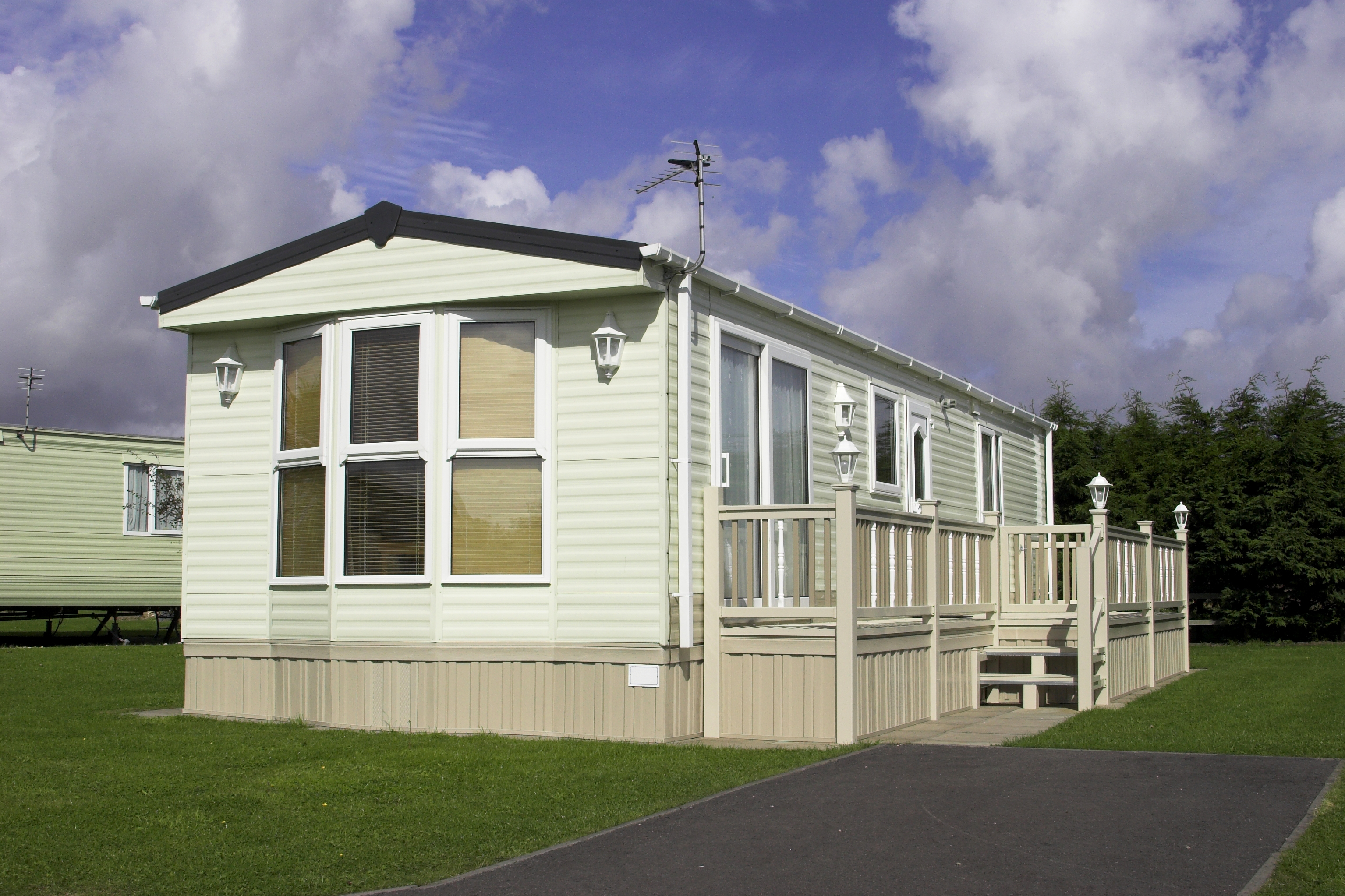 An example of a manufactured home - prefab homes.