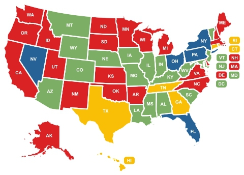 Tax Deed States Map Tax Lien vs. Tax Deed Investing: What's the Difference? | Millionacres