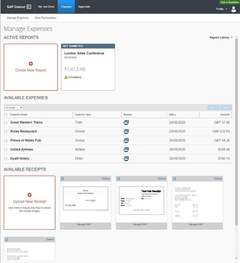 Expense Management Software Comparison