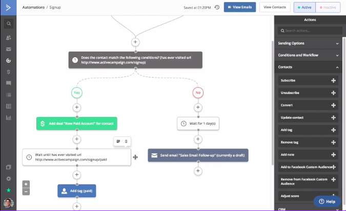 ActiveCampaign's Journey Automation