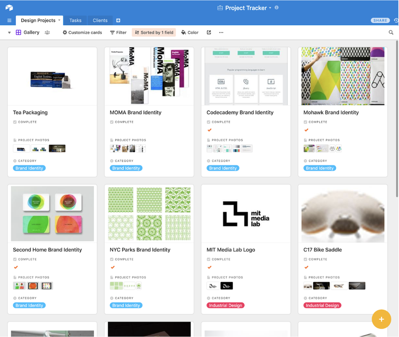 airtable reporting dashboard