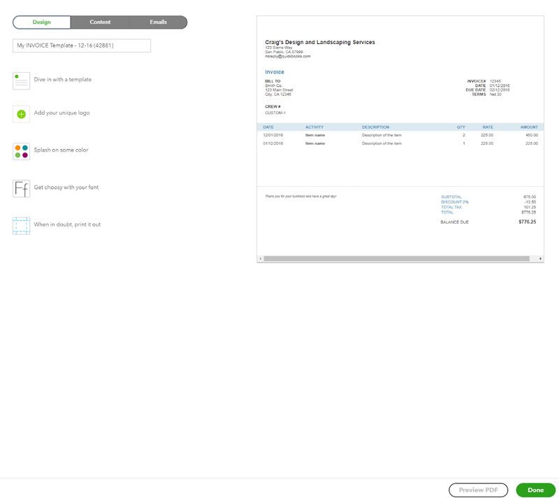 quickbooks vs xero invoicing