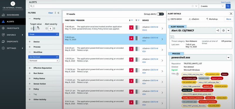 vmware carbon black app control