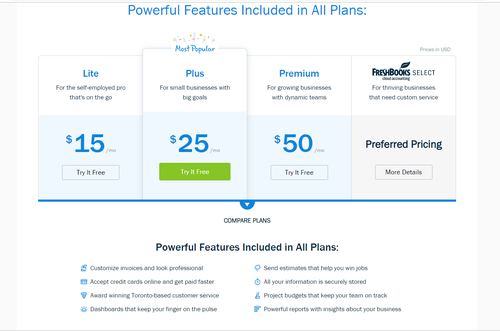 Example Pricing Structure