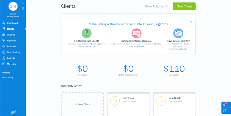 FreshBooks vs. QuickBooks: Compare Features, Pricing & More | The Blueprint