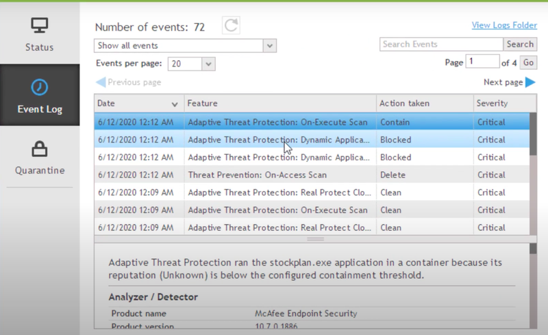 mcafee endpoint protection software authoritative sources