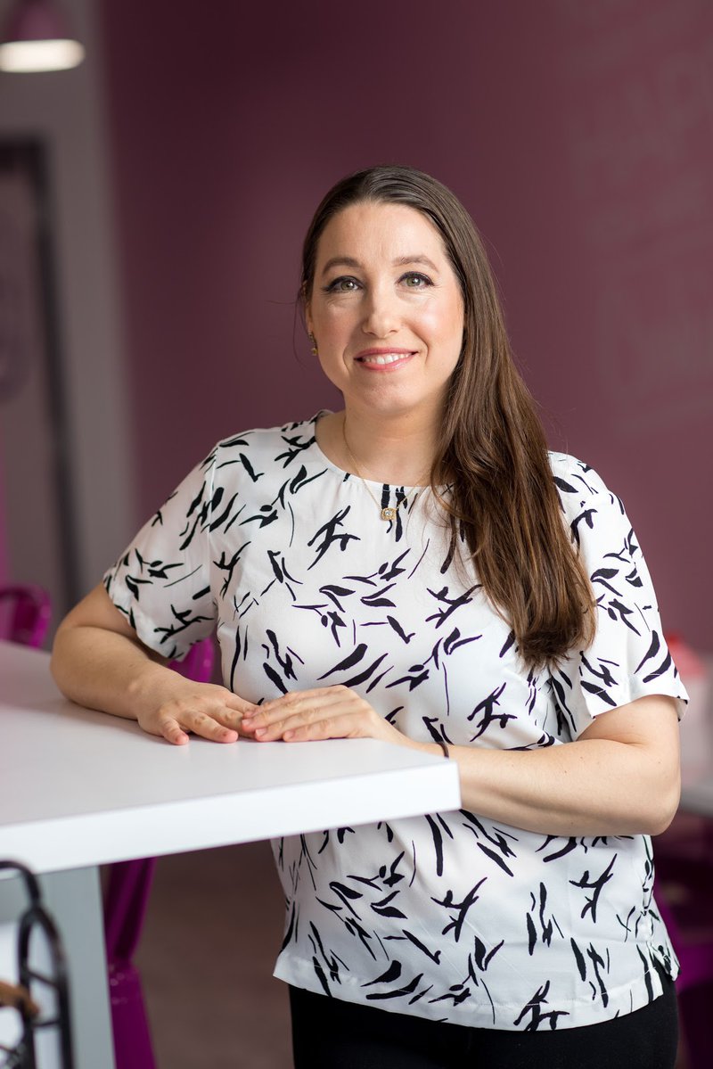 Nicole Pomije, owner of the Cookie Cups