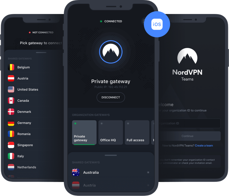 nordvpn teams download