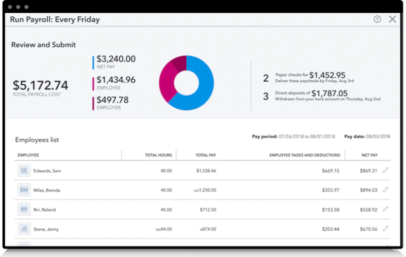 want to pay quickbooks payroll service by check