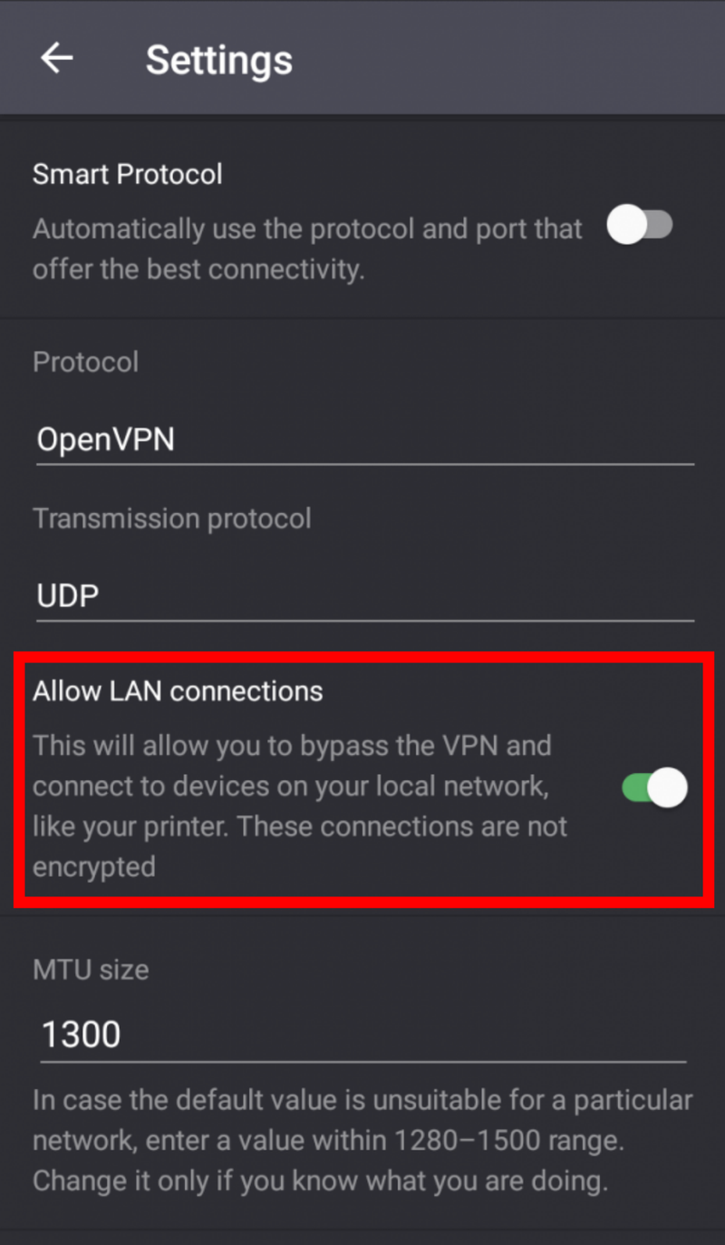 protonvpn android