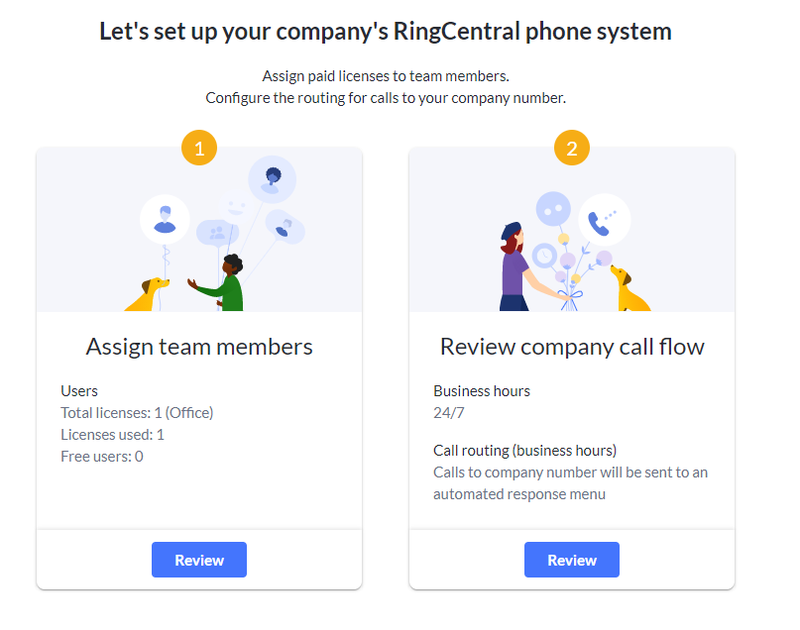 overflow call queue ringcentral