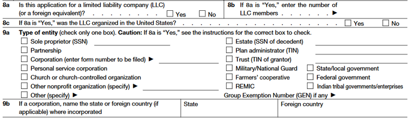 Use Irs Form Ss 4 To Get An Ein For Your Small Business The Blueprint