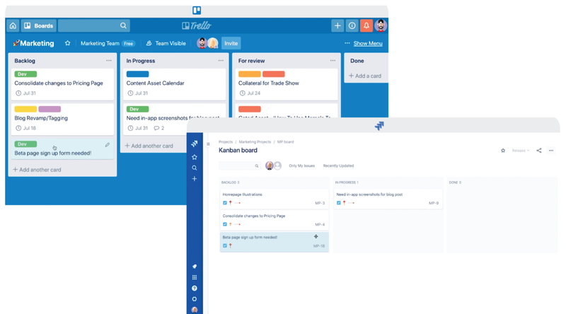 clickup vs trello vs jira