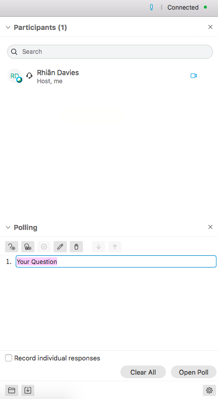 webex teams poll