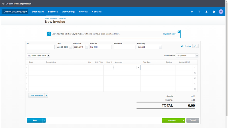 xero accounting software.