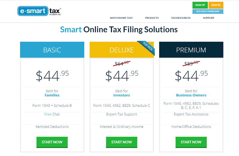 eSmart Tax Review 2021 Features, Pricing & More The Blueprint