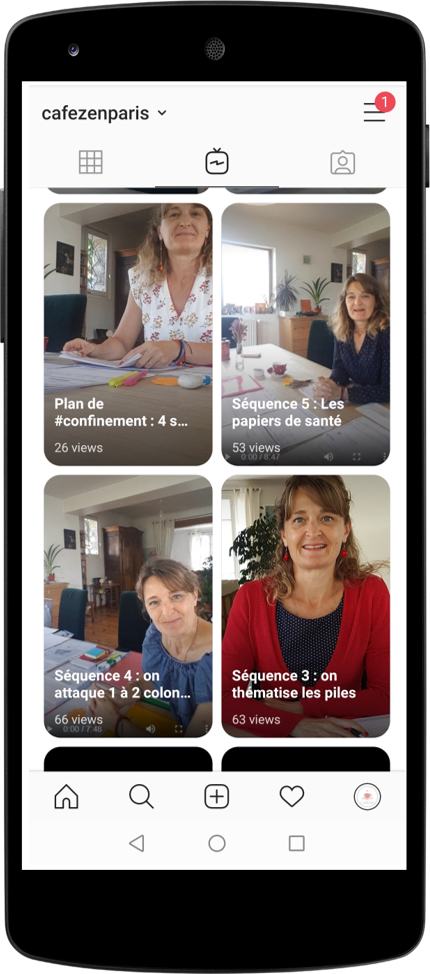 Instagram live video event